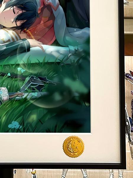 【預購】星空《樹下亞絲娜》裝飾畫 刀劍神域 星空《樹下亞絲娜》裝飾畫 刀劍神域