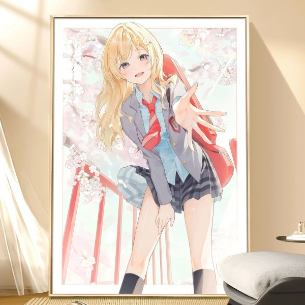 【預購】阿喵畫社《櫻花季 宮園薰》四月是你的謊言 裝飾畫 阿喵畫社《櫻花季 宮園薰》四月是你的謊言 裝飾畫