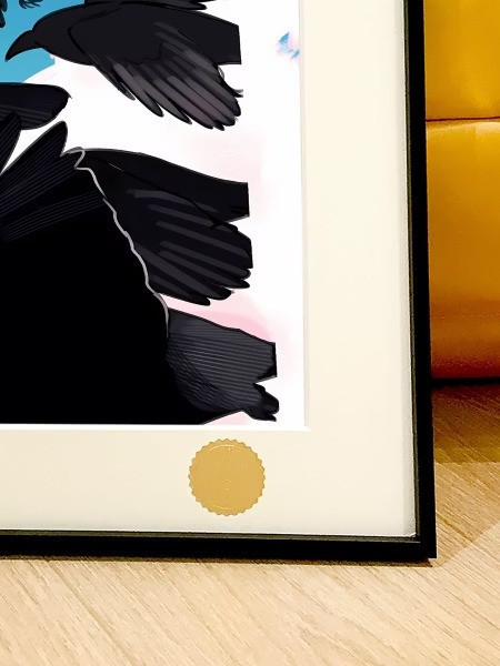 【預購】星空《烏鴉瑪奇瑪》裝飾畫 鏈鋸人 星空《烏鴉瑪奇瑪》裝飾畫 鏈鋸人