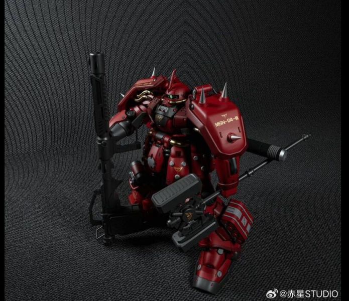 【2025/06月預購】赤星STUDIO 1/100 冥王薩克 組裝模型 高25公分 帶整備台 赤星STUDIO 1/100 冥王薩克 組裝模型 高25公分 帶整備台