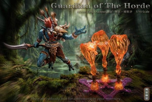 【2026/11月預購】灰騎士工作室 部落守衛 09 讚吉 暗影矛 Zanji 可動 灰騎士工作室 部落守衛 09 讚吉 暗影矛 Zanji 可動