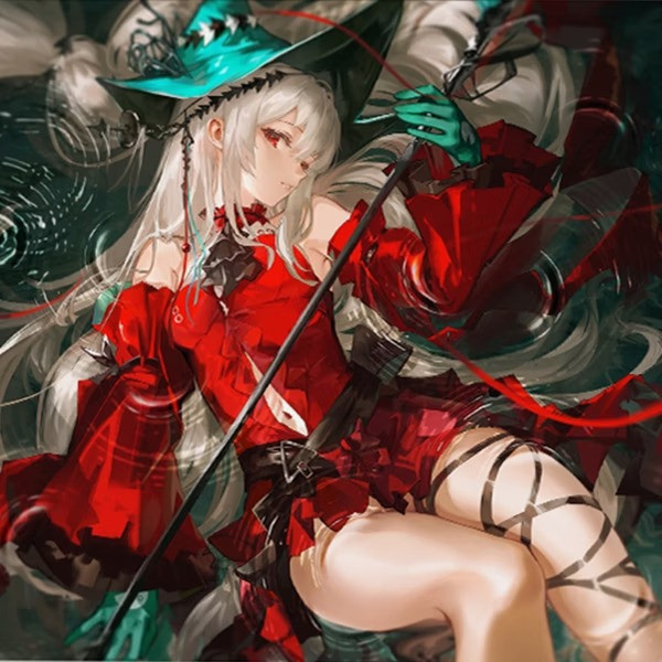 【預購】皇呱《唯美斯卡蒂》裝飾畫 明日方舟 皇呱《唯美斯卡蒂》裝飾畫 明日方舟