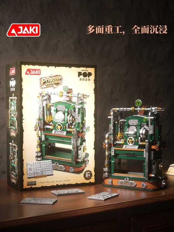 【2026/05月預購】佳奇 JAKI KJ052 復古狂潮 硬核機械印刷機  【 KJ052 中文版】 佳奇 JAKI KJ052 復古狂潮 硬核機械印刷機 兩版【 KJ052 中文版】