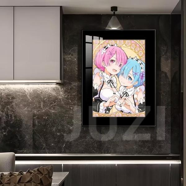 【預購】橘子《異世界蕾姆拉姆比心》塔羅牌版裝飾畫 Re:從零開始的異世界生活 橘子《異世界蕾姆拉姆比心》塔羅牌版裝飾畫 Re:從零開始的異世界生活