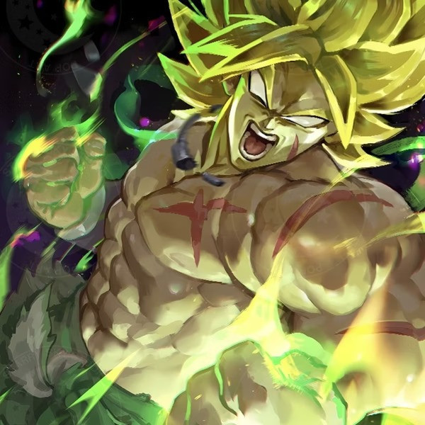 【預購】星空《布羅利》裝飾畫 七龍珠 星空《布羅利》裝飾畫 七龍珠