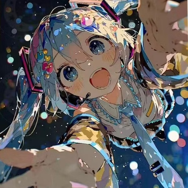 【預購】星空《光點初音》裝飾畫 初音未來 星空《光點初音》裝飾畫 初音未來