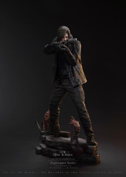 【預購】HP 1/4 里昂＆格蕾絲 惡靈古堡 安魂曲系列 HP 1/4 里昂＆格蕾絲 惡靈古堡 安魂曲系列