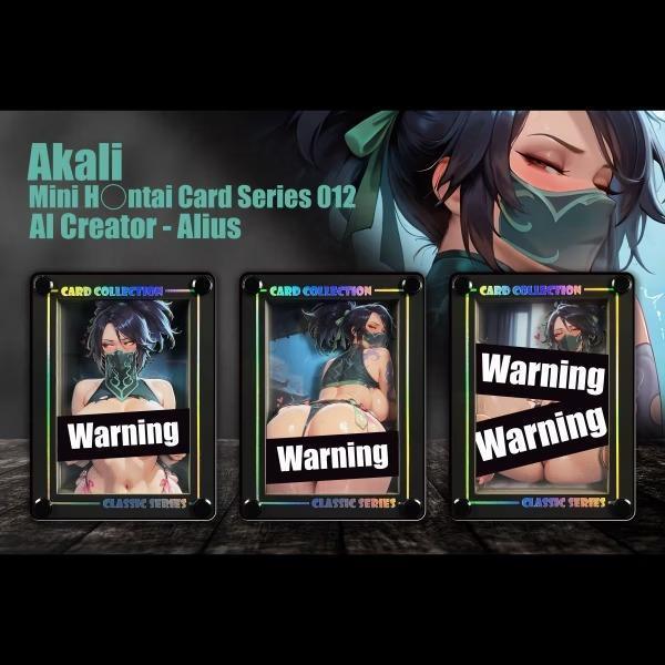 【預購】黑白畫映B&W《阿卡莉》英雄聯盟Mini AI Creator 系列第十二彈 黑白畫映B&W《阿卡莉》英雄聯盟Mini AI Creator 系列第十二彈