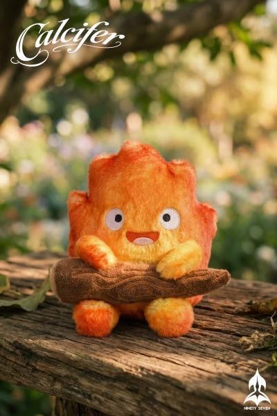 【預購】NINETY SEVEN玖柒 卡西法 CALCIFER 毛絨掛件 宮崎駿吉卜力霍爾的移動城堡 (雙版本) NINETY SEVEN玖柒 卡西法 CALCIFER 毛絨掛件 宮崎駿吉卜力霍爾的移動城堡 (雙版本)