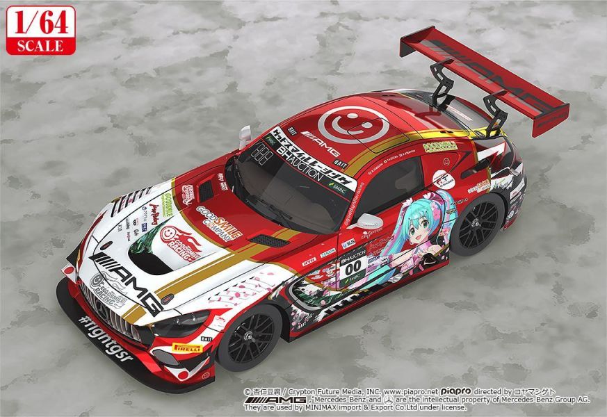 【2027/06月預購】1/64 Mercedes-AMG Team Good Smile 2019 SUZUKA 10HOURS Ver. 1/64 Mercedes-AMG Team Good Smile 2019 SUZUKA 10HOURS Ver.