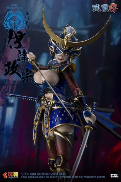 【2026/09月預購】玩朝玩具 戰國G 伊達政宗 1/12 超可動人偶 玩朝玩具 戰國G 伊達政宗 1/12 超可動人偶