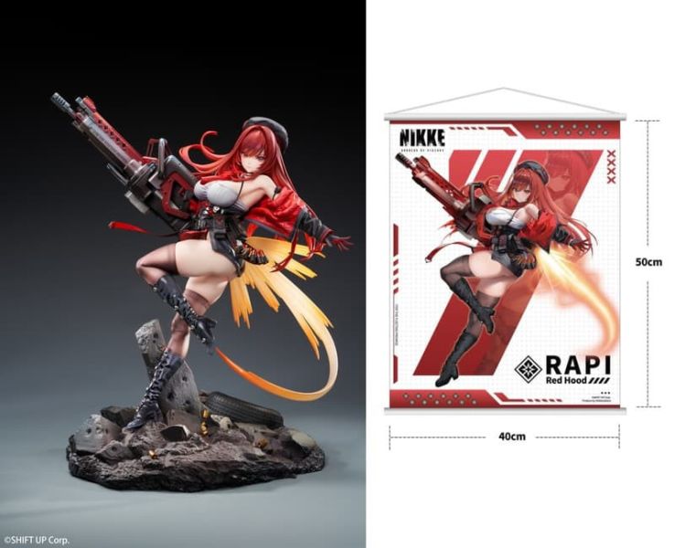 【2026/08預購】日版1/4 PVC人形 勝利女神:妮姬 拉毗:小紅帽 豪華版 1/4 PVC人形 勝利女神:妮姬 拉毗:小紅帽 豪華版