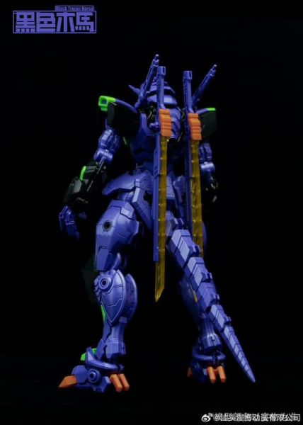 【2026/01月預購】黑色木馬 鋼索斯 限量 EVA初號機配色 組裝模型 高23cm 黑色木馬 鋼索斯 限量 EVA初號機配色 組裝模型 高23cm