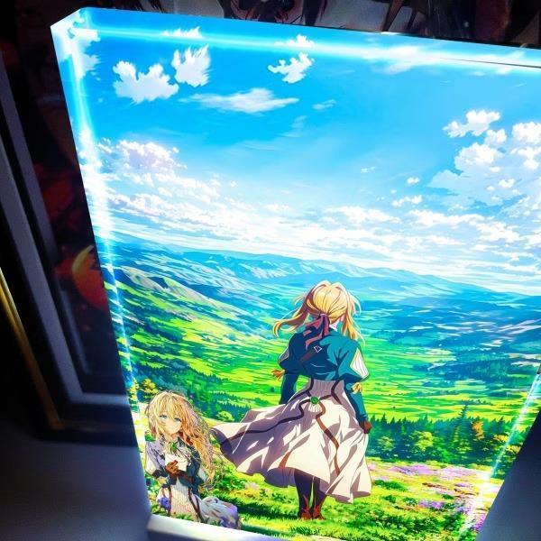 【預購】阿喵畫社《薇爾莉特》透明卡磚 紫羅蘭永恆花園 阿喵畫社《薇爾莉特》透明卡磚 紫羅蘭永恆花園