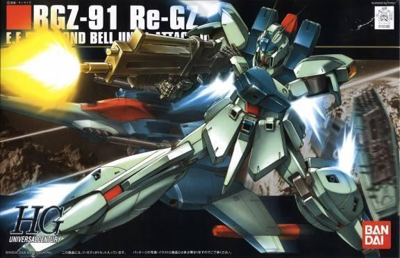 【現貨】BANDAI 鋼彈1/144 HGUC#085 RGZ-91 Re-GZ利卡茲 BANDAI 鋼彈1/144 HGUC#085 RGZ-91 Re-GZ利卡茲