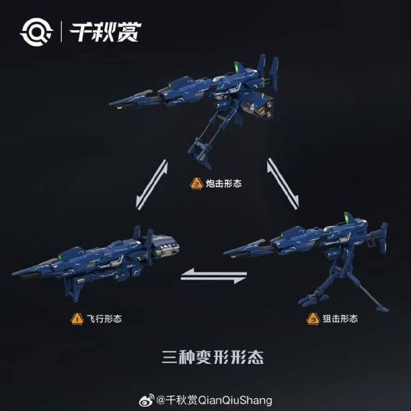 【2026/08月預購】千秋賞 行星軌道防衛砲 三型態 組裝模型 千秋賞 行星軌道防衛砲 三型態 組裝模型