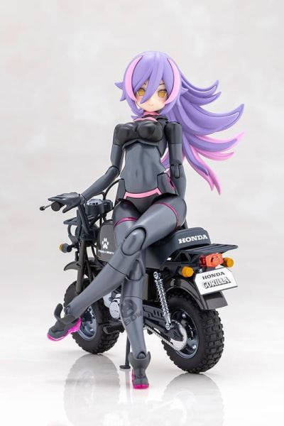 【2027/06月預購】Megami Device 女神裝置 PUNIMOFU 賽車狼 with 本田 Z50J Gorilla 組裝模型 Megami Device 女神裝置 PUNIMOFU 賽車狼 with 本田 Z50J Gorilla 組裝模型