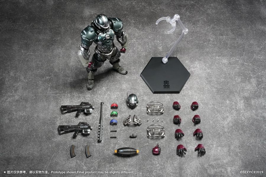 【2026/06月預購】1/12 可動 PURE.ICE x 蟲 盎克瓦爾人UNKVAL 粉碎者 狂蟒突擊隊ver. 1/12 可動 PURE.ICE x 蟲 盎克瓦爾人UNKVAL 粉碎者 狂蟒突擊隊ver.