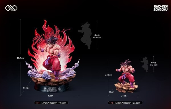 【預購】∞無限 1/4 & 1/6 界王拳 孫悟空 七龍珠 (雙版本) ∞無限 1/4 & 1/6 界王拳 孫悟空 七龍珠 (雙版本)