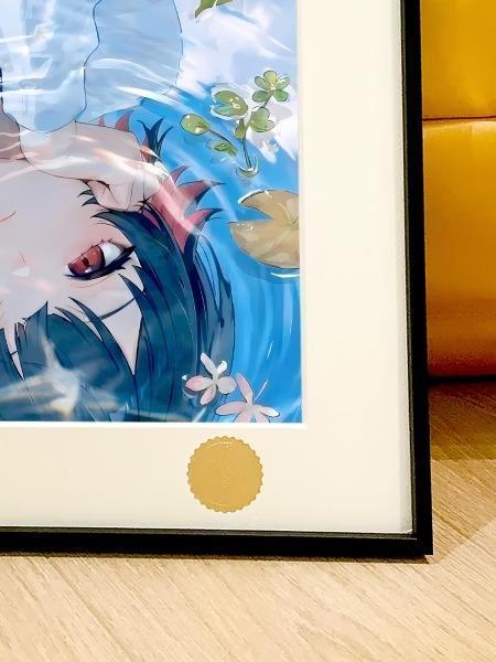 【預購】星空《鯊魚妹倒影》裝飾畫 絕區零 星空《鯊魚妹倒影》裝飾畫 絕區零