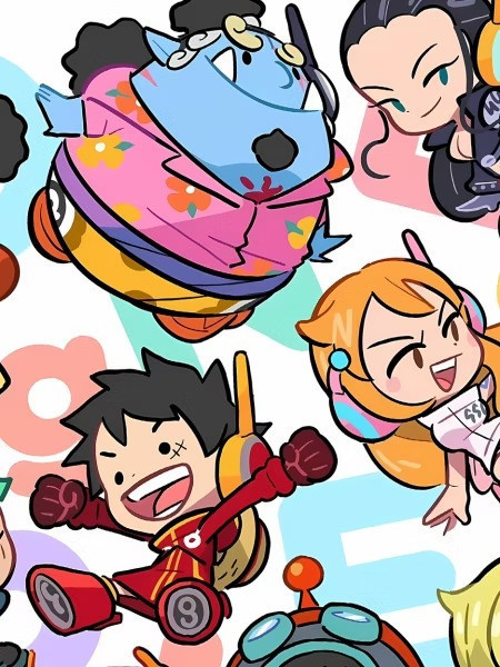 【預購】星空《Q版海賊蛋頭島》裝飾畫 海賊王 星空《Q版海賊蛋頭島》裝飾畫 海賊王