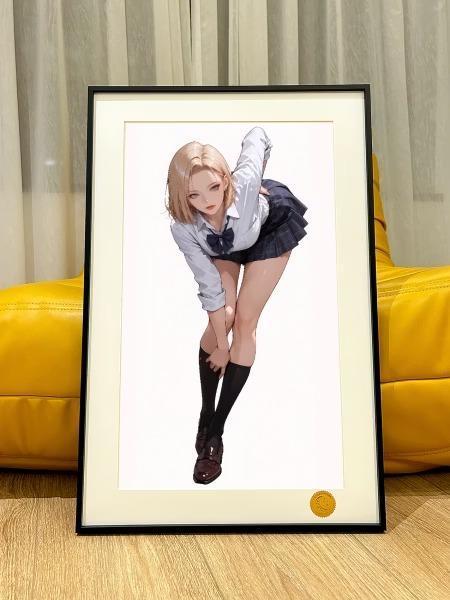 【預購】星空《俯身18號》裝飾畫 七龍珠 星空《俯身18號》裝飾畫 七龍珠