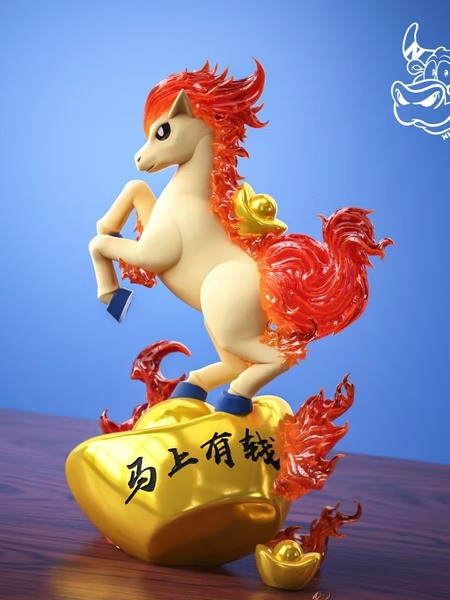 【預購】NIUZI牛子 馬上有錢 小火馬 寶可夢神奇寶貝 NIUZI牛子 馬上有錢 小火馬 寶可夢神奇寶貝