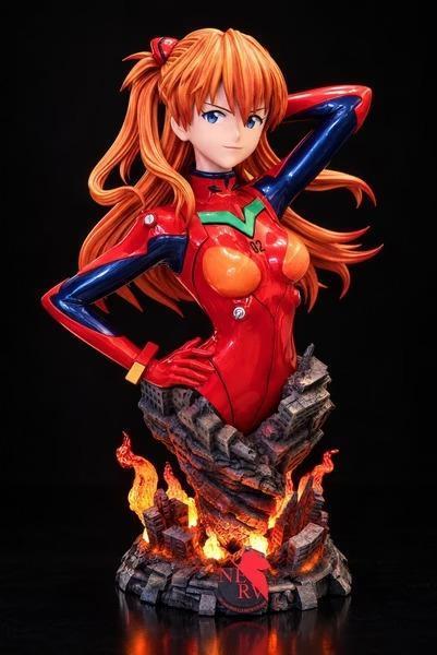 【預購】璃月 烈焰殘墟 明日香 半身胸像 EVA新世紀福音戰士 璃月 烈焰殘墟 明日香 半身胸像 EVA新世紀福音戰士