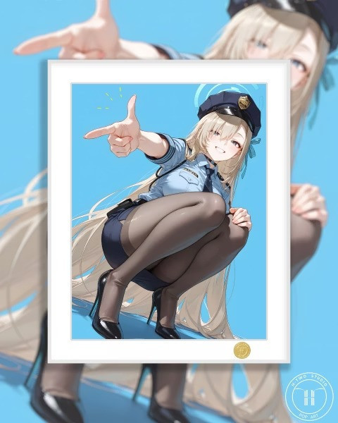 【預購】H2《制服一之瀨》裝飾畫 蔚藍檔案 H2《制服一之瀨》裝飾畫 蔚藍檔案