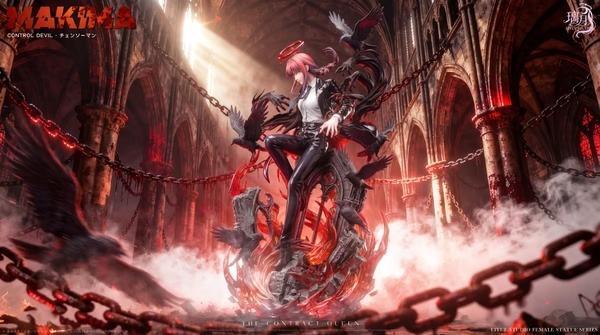 【預購】璃月 1/6 瑪奇瑪·環焰鴉影 鏈鋸人 璃月 1/6 瑪奇瑪·環焰鴉影 鏈鋸人