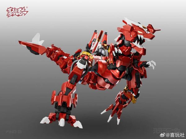 【現貨】 喜玩社 01 羽王龍 單獨發售 組裝模型 喜玩社 01 羽王龍 單獨發售 組裝模型