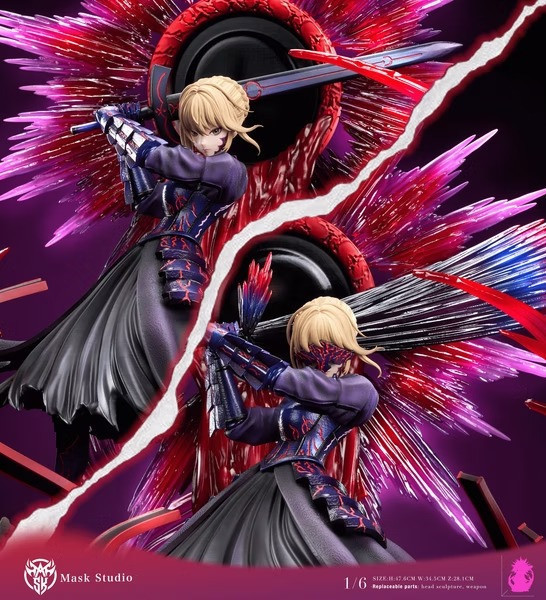 【預購】Mask 1/6 黑Saber 阿爾托莉雅·潘德拉貢Alter FATE FGO Mask 1/6 黑Saber 阿爾托莉雅·潘德拉貢Alter FATE FGO