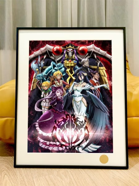 【預購】星空《骨王》裝飾畫 OVERLORD 星空《骨王》裝飾畫 OVERLORD