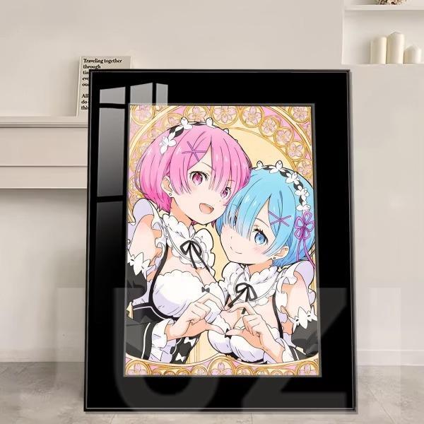 【預購】橘子《異世界蕾姆拉姆比心》塔羅牌版裝飾畫 Re:從零開始的異世界生活 橘子《異世界蕾姆拉姆比心》塔羅牌版裝飾畫 Re:從零開始的異世界生活