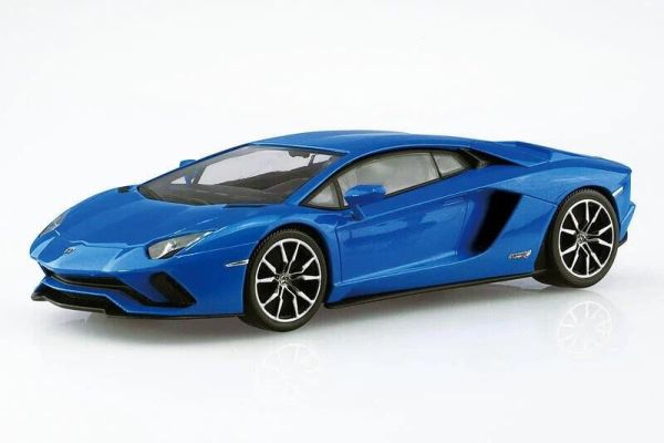 【現貨】1/32 Snap Kit 12-E 藍寶堅尼Aventador S 珍珠藍 1/32 Snap Kit 12-E 藍寶堅尼Aventador S 珍珠藍