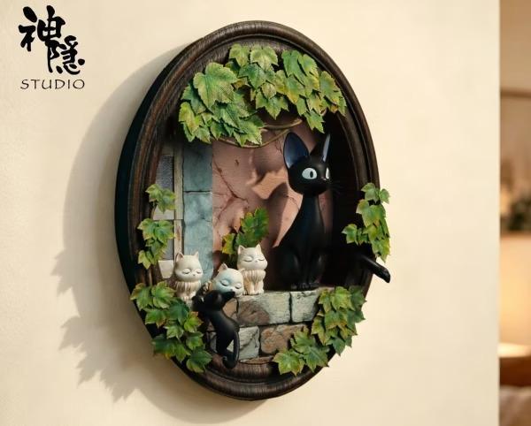 【預購】神隱 檐下貓居 宮崎駿吉卜力魔女宅急便壁掛系列 神隱 檐下貓居 宮崎駿吉卜力魔女宅急便壁掛系列