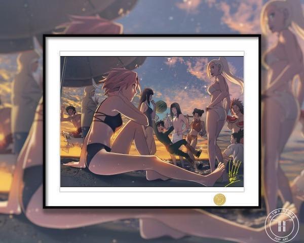 【預購】H2《沙灘12小強》裝飾畫 火影忍者 H2《沙灘12小強》裝飾畫 火影忍者