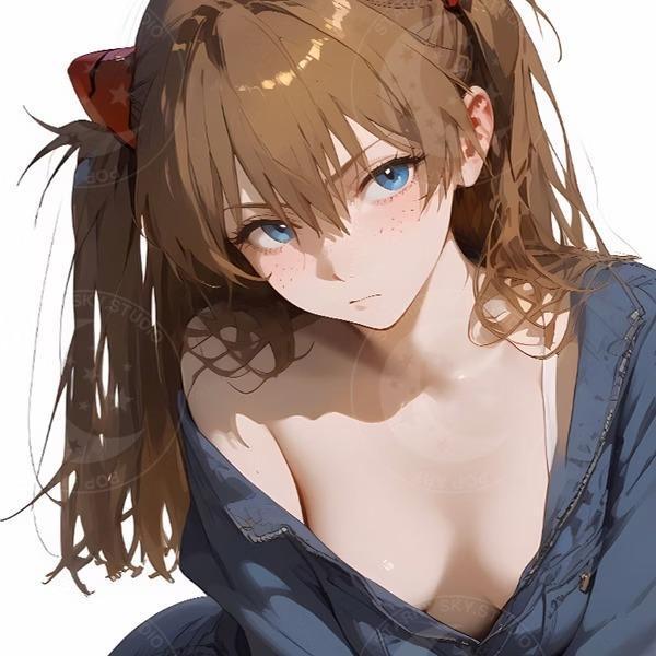 【預購】星空《藍衣明日香》裝飾畫 EVA新世紀福音戰士 星空《藍衣明日香》裝飾畫 EVA新世紀福音戰士