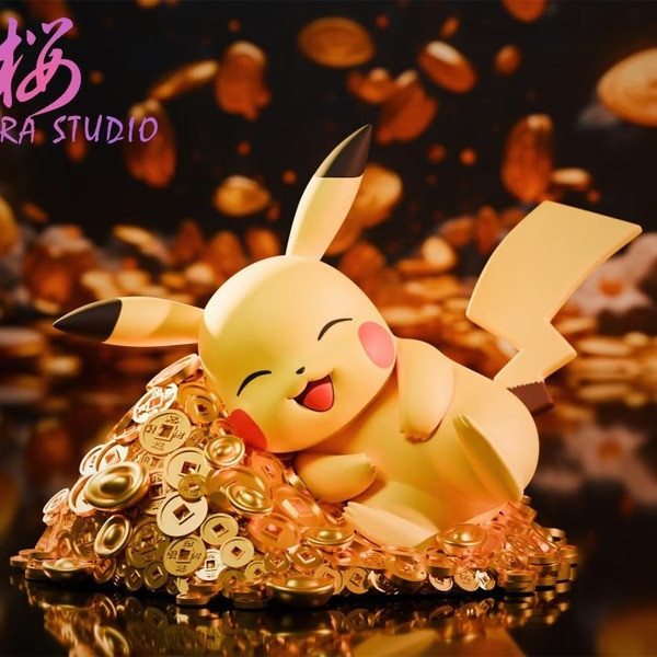 【預購】SAKURA櫻 新年睡著來錢 躺平皮卡丘2.0 寶可夢神奇寶貝 SAKURA櫻 新年睡著來錢 躺平皮卡丘2.0 寶可夢神奇寶貝