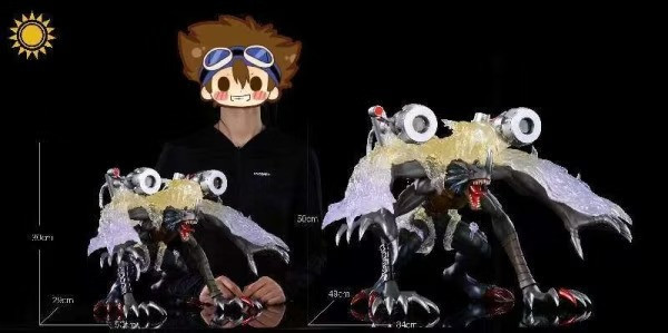 【預購】太陽模玩 千年獸 數碼寶貝 (雙版本) 太陽模玩 千年獸 數碼寶貝 (雙版本)