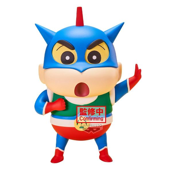 【2027/04月預購】蠟筆小新 小新cosplay動感超人與小白 (A：動感超人小新) 蠟筆小新 小新cosplay動感超人與小白 (A：動感超人小新)