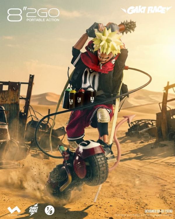 【2027/03月預購】JTSTUDIO 8”2GO GAKIRACE- ZAIKI 可動 塗裝完成品.【DX 豪華版】 JTSTUDIO 8”2GO GAKIRACE- ZAIKI 可動 塗裝完成品.【DX 豪華版】