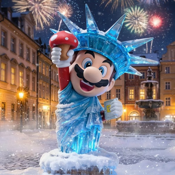 【預購】PG 自由女神 瑪利歐 冬季限定 PG 自由女神 瑪利歐 冬季限定