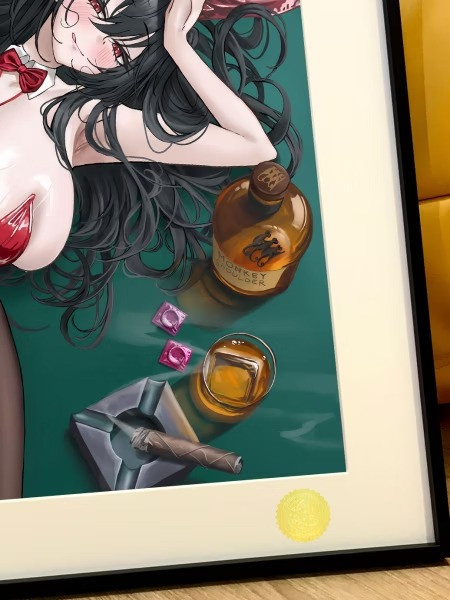 【預購】星空《躺姿大鳳》裝飾畫 碧藍航線 星空《躺姿大鳳》裝飾畫 碧藍航線