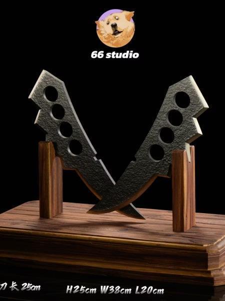 【預購】66工作室 1/1 猿飛阿斯瑪的查克拉刀 火影忍者 (多版本) 66工作室 1/1 猿飛阿斯瑪的查克拉刀 火影忍者 (多版本)