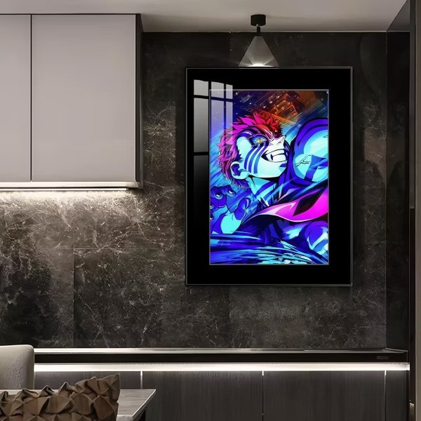 【預購】橘子《猗窩座側身像》 裝飾畫 鬼滅之刃 橘子《猗窩座側身像》 裝飾畫 鬼滅之刃