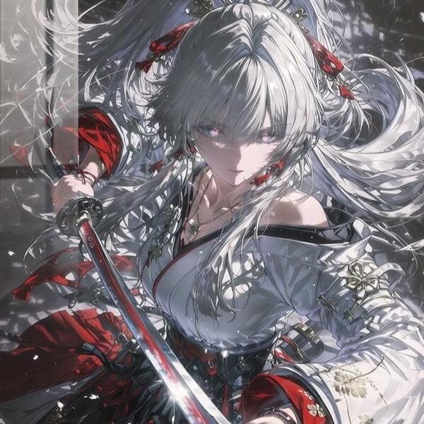 【預購】橘子《霜刃白櫻》緋雪裝飾畫 鳴潮 橘子《霜刃白櫻》緋雪裝飾畫 鳴潮