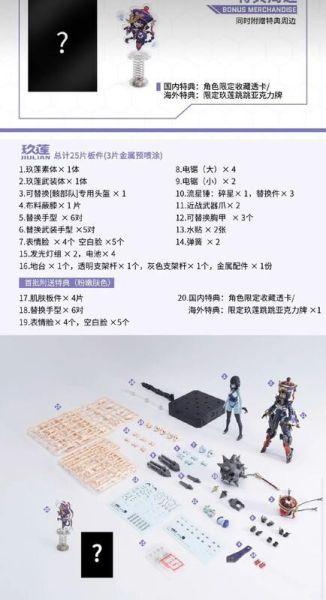 【現貨】和模線 梅德塔殘響 殭屍機娘 玖蓮 JIULIAN 組裝模型 和模線 梅德塔殘響 殭屍機娘 玖蓮 JIULIAN 組裝模型