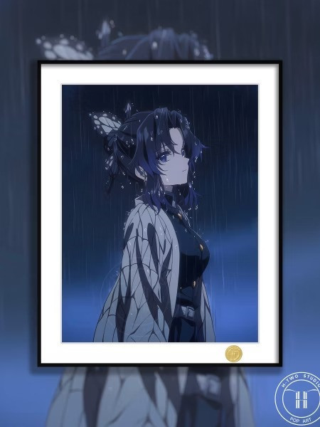 【預購】H2《雨夜蝴蝶忍》裝飾畫 鬼滅之刃 H2《雨夜蝴蝶忍》裝飾畫 鬼滅之刃