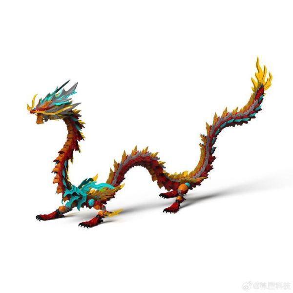 【2025/04月預購】神型科技 真龍系列 ZL-0001赤龍王 金屬骨架 組裝模型 可發光 初回限定特典 神型科技 真龍系列 ZL-0001赤龍王 金屬骨架 組裝模型 可發光 初回限定特典